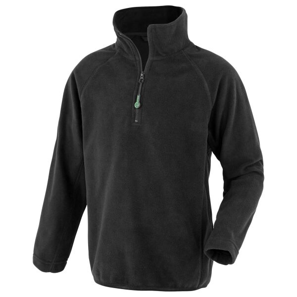Result Recycled Kids Zip Neck Micro Fleece Thumbnail