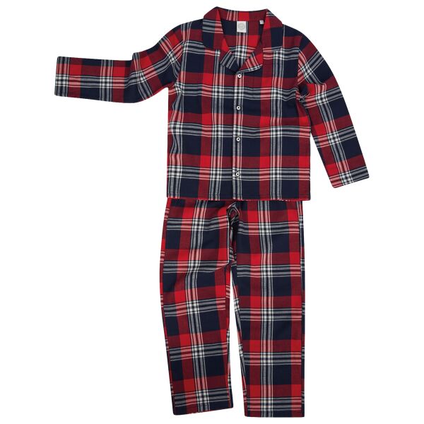 SF Clothing Kids Tartan Lounge Set Thumbnail