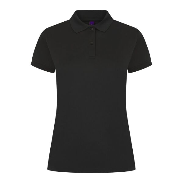 Henbury Ladies Coolplus® Wicking Piqué Polo Shirt Thumbnail