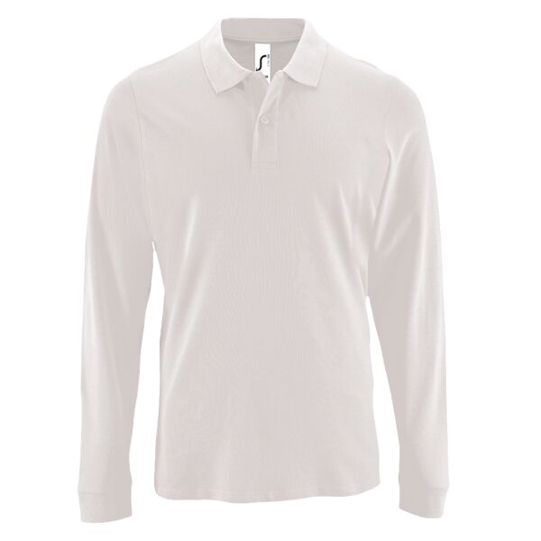 SOL'S Perfect Long Sleeve Piqué Polo Shirt Thumbnail