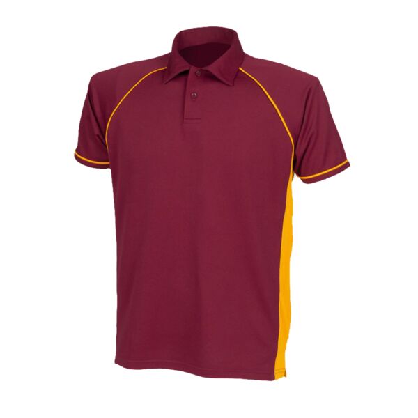 Finden and Hales Performance Piped Polo Shirt Thumbnail