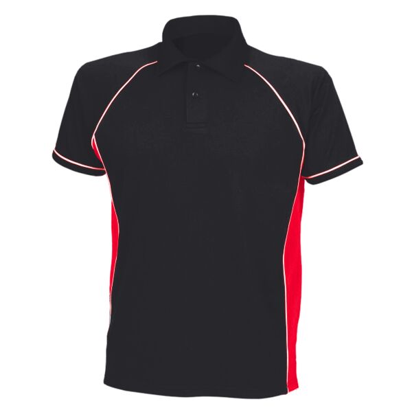 Team Performance Piped Polo Shirt Juniors Thumbnail