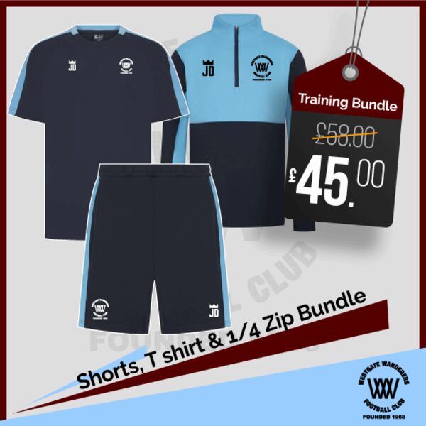 T Shirt, Shorts & 1/4 Zip Bundle Thumbnail