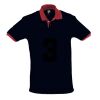 SOL'S Prince Contrast Cotton Piqué Polo Shirt Thumbnail