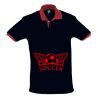SOL'S Prince Contrast Cotton Piqué Polo Shirt Thumbnail
