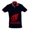 SOL'S Prince Contrast Cotton Piqué Polo Shirt Thumbnail