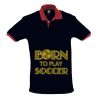 SOL'S Prince Contrast Cotton Piqué Polo Shirt Thumbnail