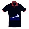 SOL'S Prince Contrast Cotton Piqué Polo Shirt Thumbnail