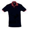 SOL'S Prince Contrast Cotton Piqué Polo Shirt Thumbnail