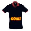 SOL'S Prince Contrast Cotton Piqué Polo Shirt Thumbnail