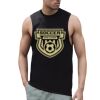 High neck slash armhole vest Thumbnail