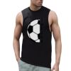 High neck slash armhole vest Thumbnail