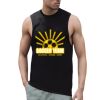 High neck slash armhole vest Thumbnail