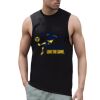 High neck slash armhole vest Thumbnail